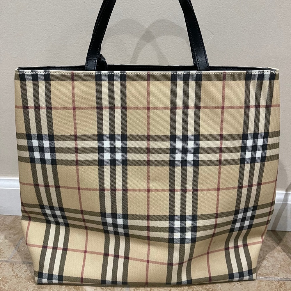 Authentic Burberry Tote Bag